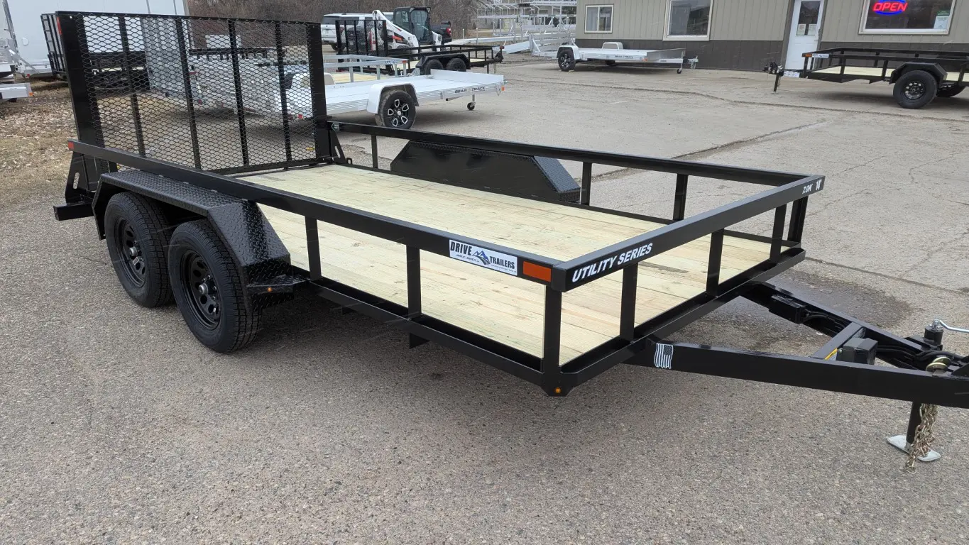 2026 Drive Trailers 7′ x 14′ 7000# Tandem Utility Trailer