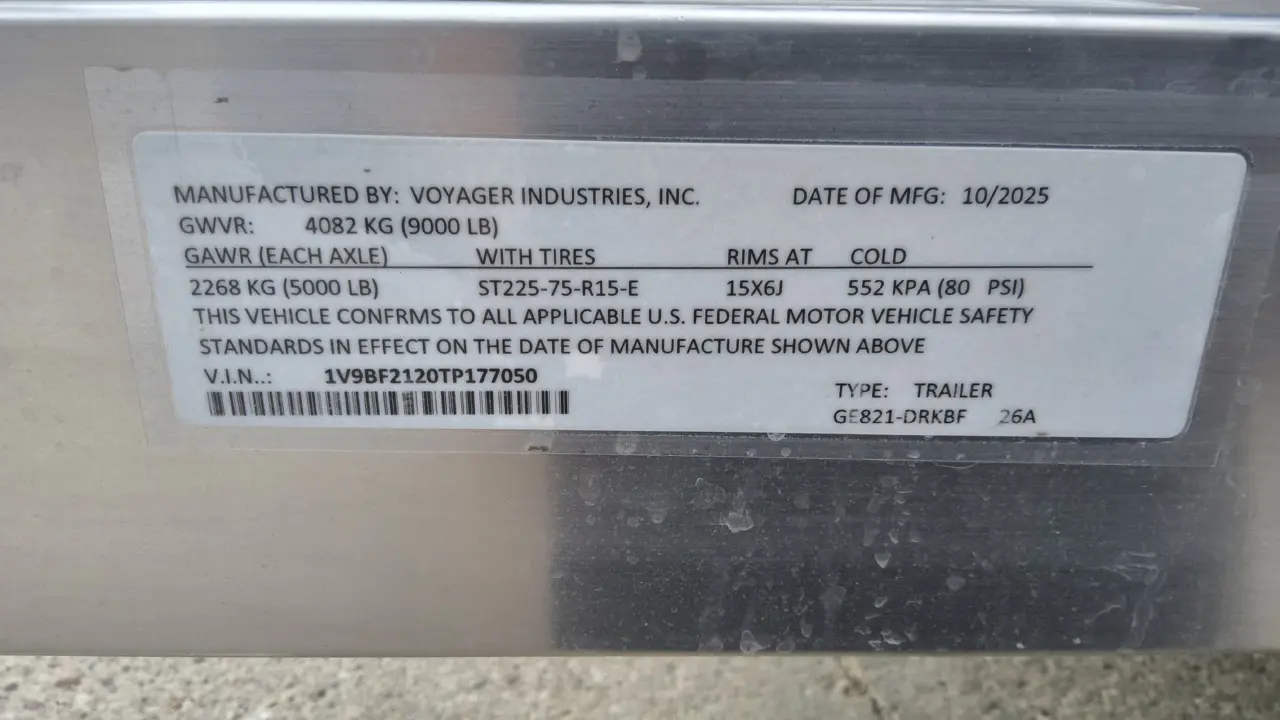 2026 Yetti Grand Escape GE821-DRKBF
