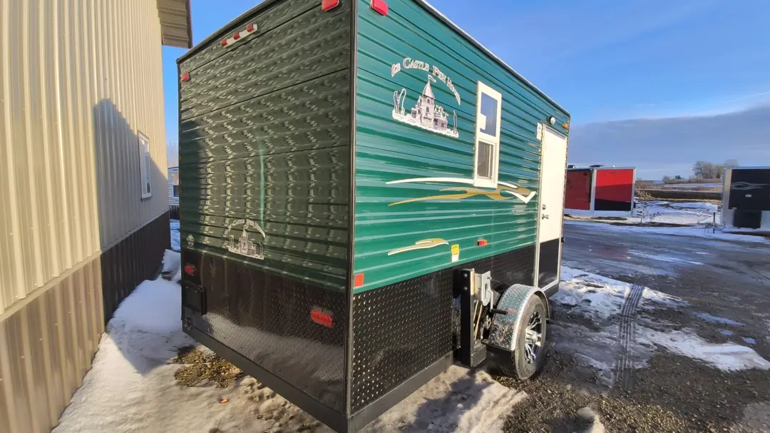 2026 Ice Castle 6.5x12V Special Fish House Green