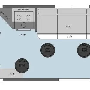 2014 Yetti 6.5 x 16 Outpost Fish House #58523A