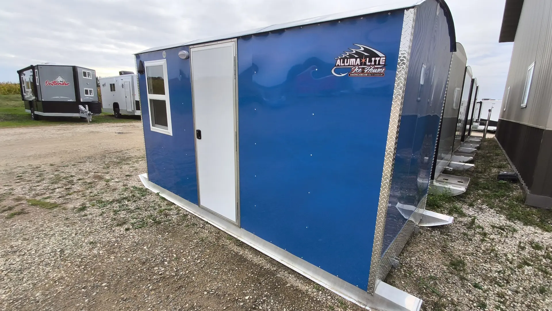 2027 Aluma Lite 6 x 12 Skid Fish House #275296