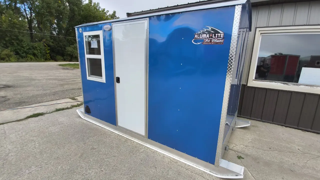 2027 Aluma Lite 6 x10 Skid Fish House #275945 - Image 2