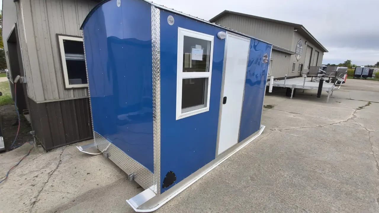 2027 Aluma Lite 6 x10 Skid Fish House #275945