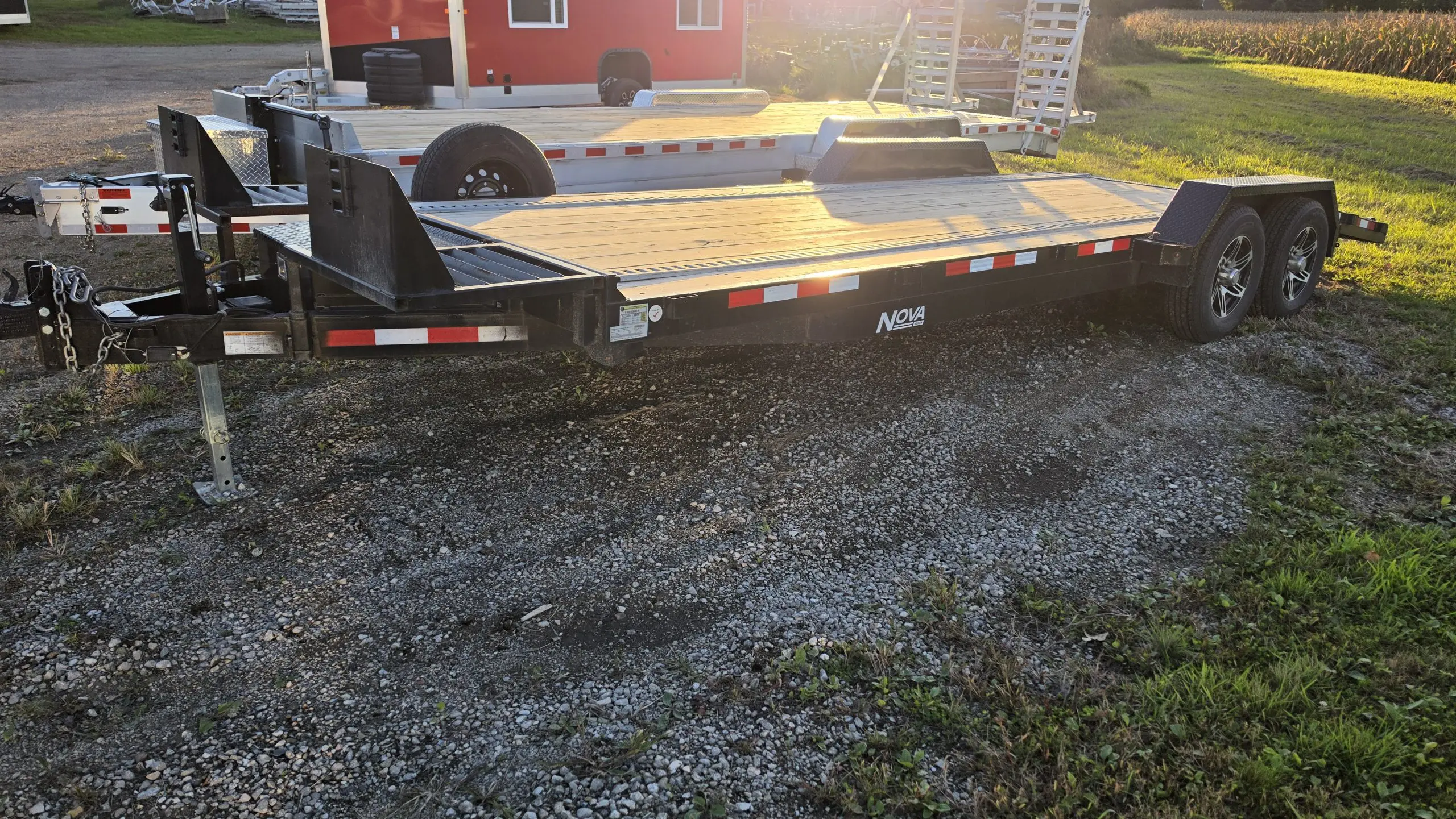 Used 2023 Midsota 20' Car Hauler Trailer #UT14023 - Image 4
