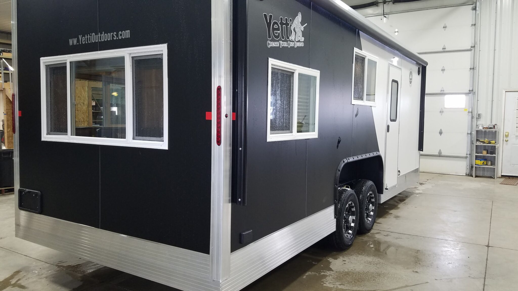 Yetti Fish House Services Glacial Lakes Recreation