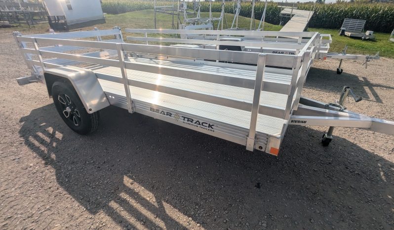 2024 Bear Track BTU76144F -76″ Wide x 12′ Long 3500lb Axle Utility Trailer full