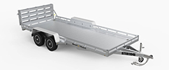 double axle utility trailer