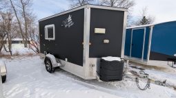 2014 Yetti Xplorer Sport 6.5 x 12′ Toy Hauler Fish House full