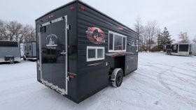 2018 Ice Castle Lake of the Woods 8 x 17 Toy Hauler Fish House