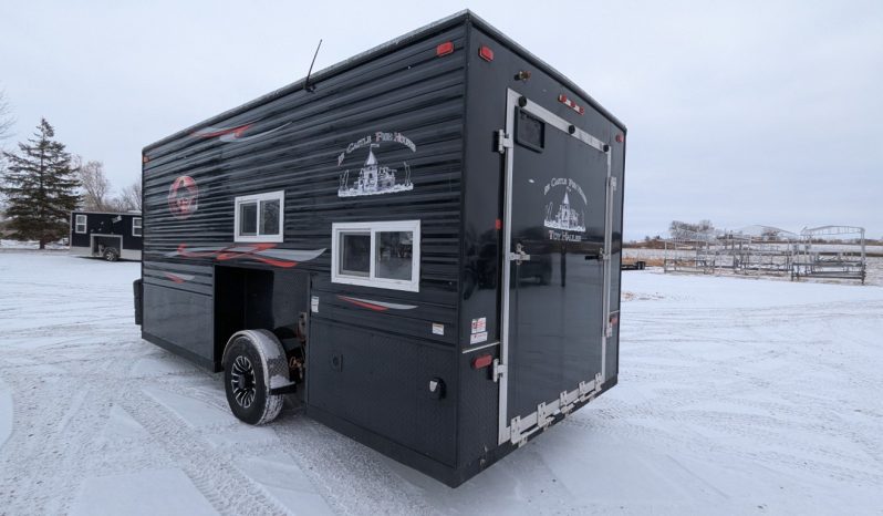 2018 Ice Castle Lake of the Woods 8 x 17 Toy Hauler Fish House full