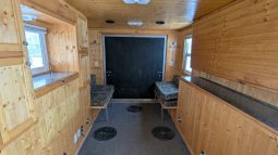 2013 Yetti 8 x 16 Toy Hauler Fish House full