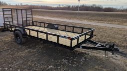 2025 Drive Trailers 7′ x 16′ Utility Series 5200# Trailer full