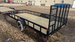 2025 Drive Trailers 7′ x 16′ Utility Series 5200# Trailer full