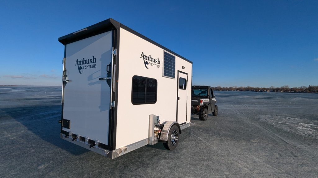 PXL_20250226_223438348 2025 Ambush Venture 125RD Fish House Toy Hauler