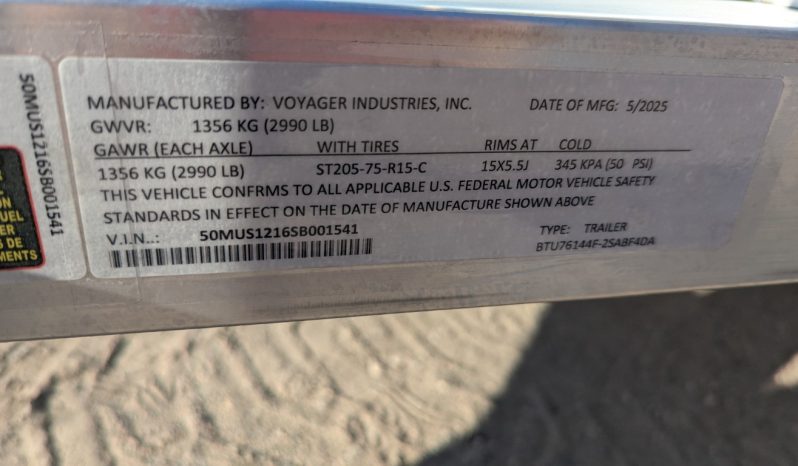 2025 Bear Track 76″ x 12′ Aluminum Utility Trailer full