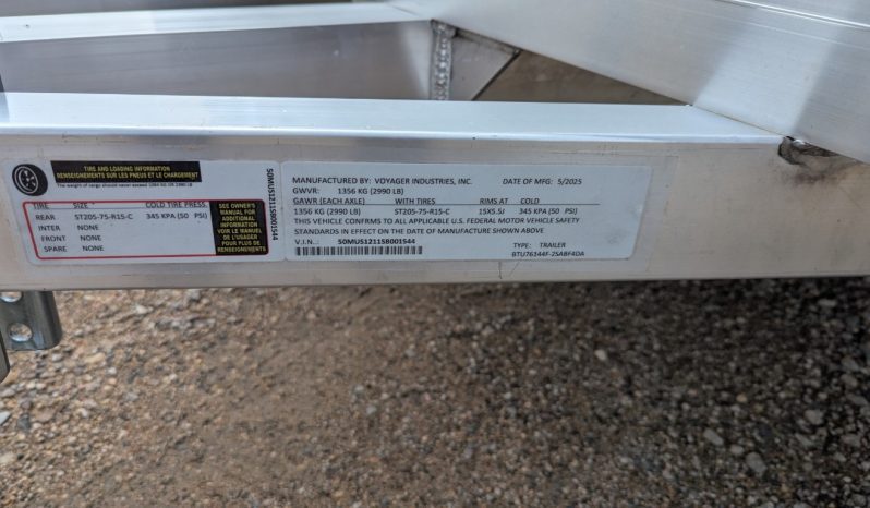 2025 Bear Track 76″ x 12′ Aluminum Utility Trailer full