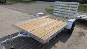 2025 Bear Track 76″ x 12′ BTU76144W Aluminum Utility Trailer