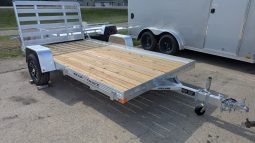2025 Bear Track 76″ x 12′ BTU76144W Aluminum Utility Trailer full