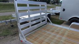 2025 Bear Track 76″ x 12′ BTU76144W Aluminum Utility Trailer full
