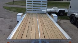 2025 Bear Track 76″ x 12′ BTU76144W Aluminum Utility Trailer full