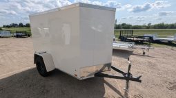 2025 Cross Trailers  5’x8′ Beta Enclosed Trailer full
