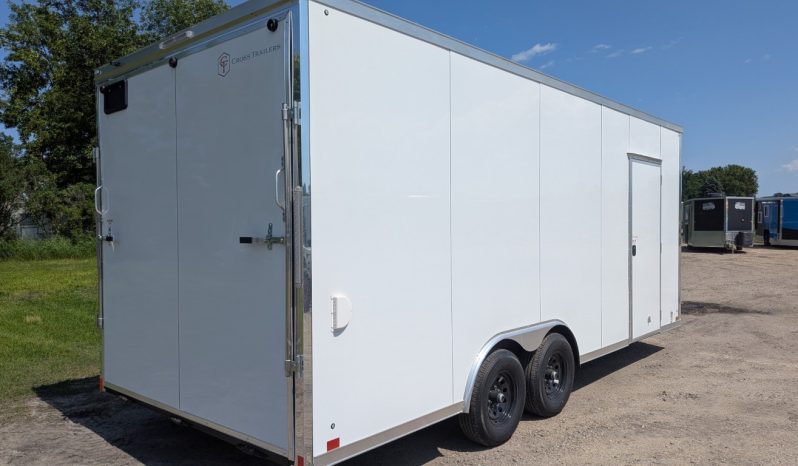 2025 Cross Trailers  8.5’x20′ Alpha Enclosed Trailer 5200# Tandem Axles full