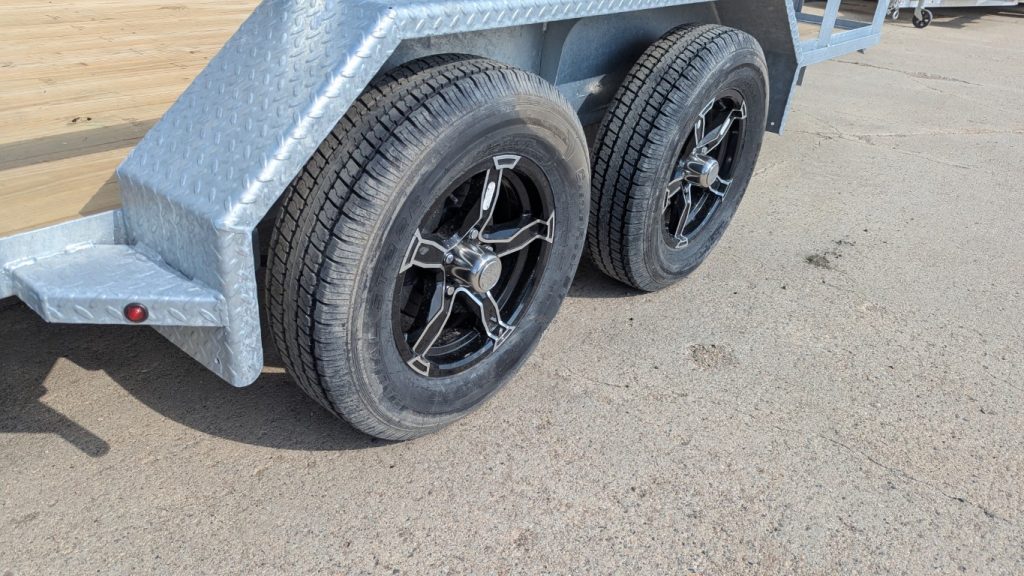 Drive trailers 7 x 14 tandem axle 7000# utility trailer