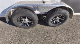 2022 Compass 7 x 27 Aluminum Enclosed Snowmobile Trailer full