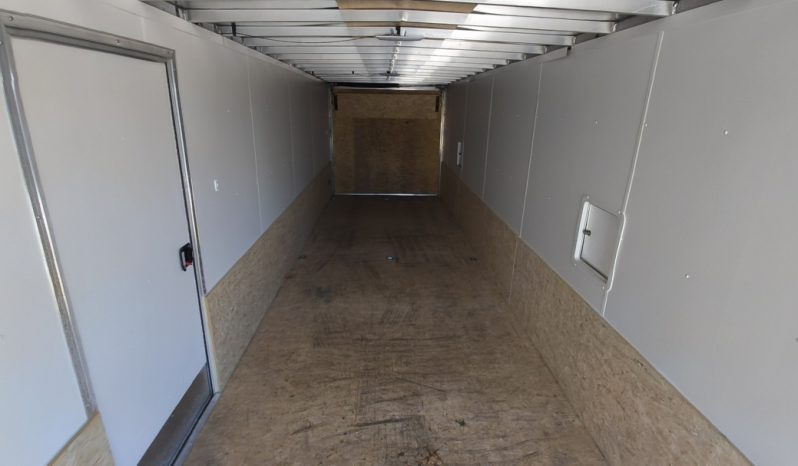 2022 Compass 7 x 27 Aluminum Enclosed Snowmobile Trailer full