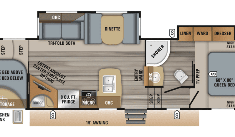 2019 Jayco Eagle HT 29.5 BHDS Fifth Wheel RV full