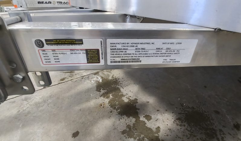 2026 Bear Track BTU76144F  76″ wide x 12′ with Solid Side Kit full