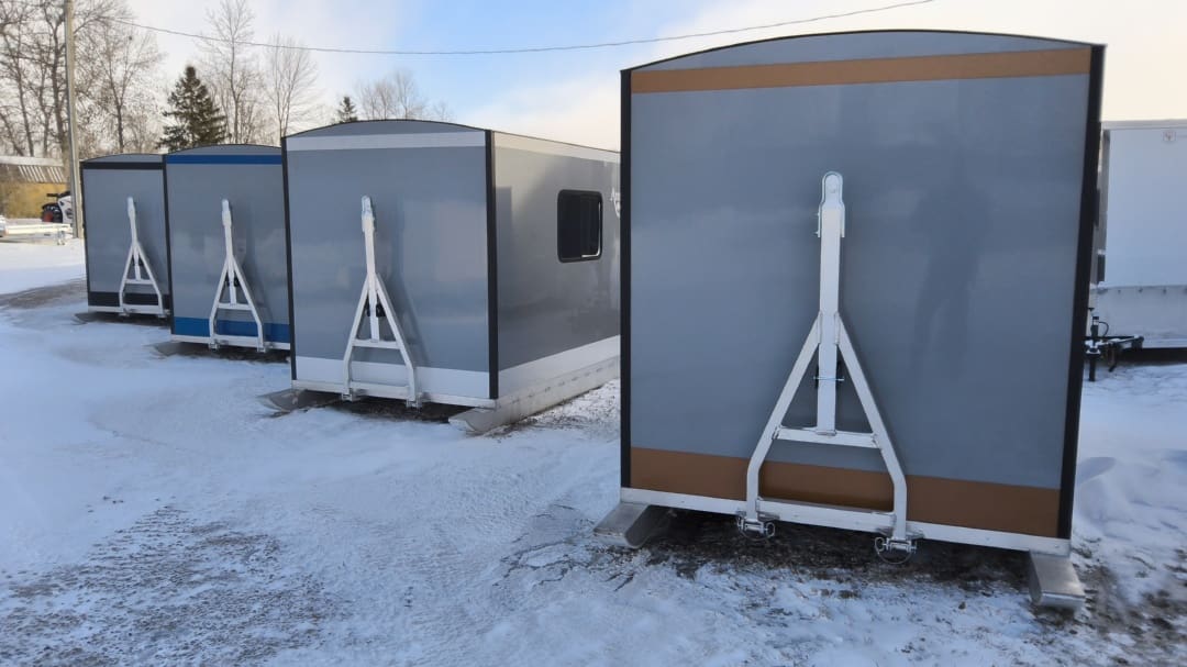 2026 Ambush Slayer 6.5′ x 10′ Skid Fish House - Glacial Lakes